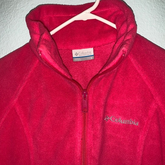 COLUMBIA Fleece Soft Shell Jacket - Pink - Picture 3 of 3
